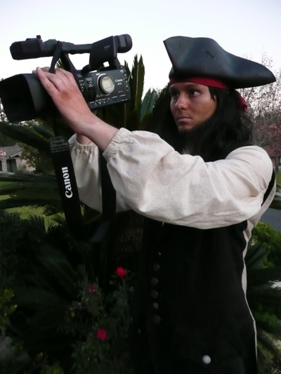 pirate videographer - pirate photographer